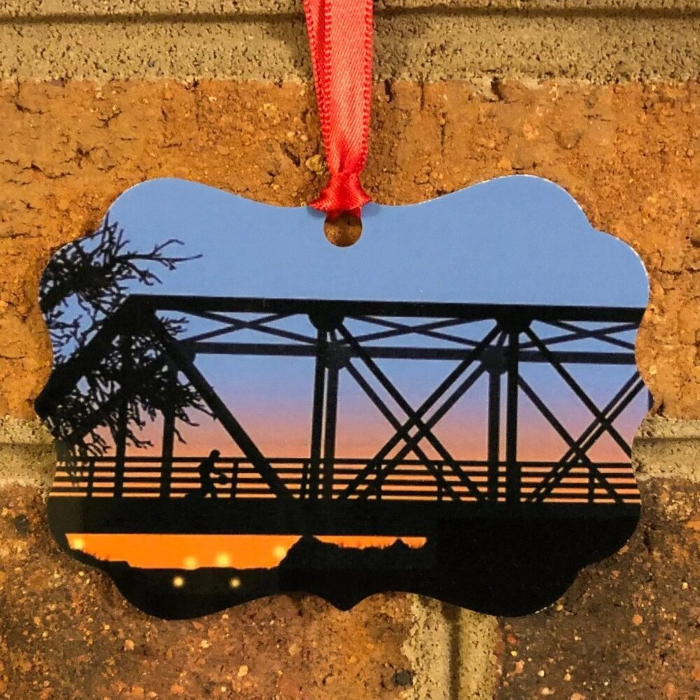 One Tree Hill Inspired Aluminum Christmas Ornament